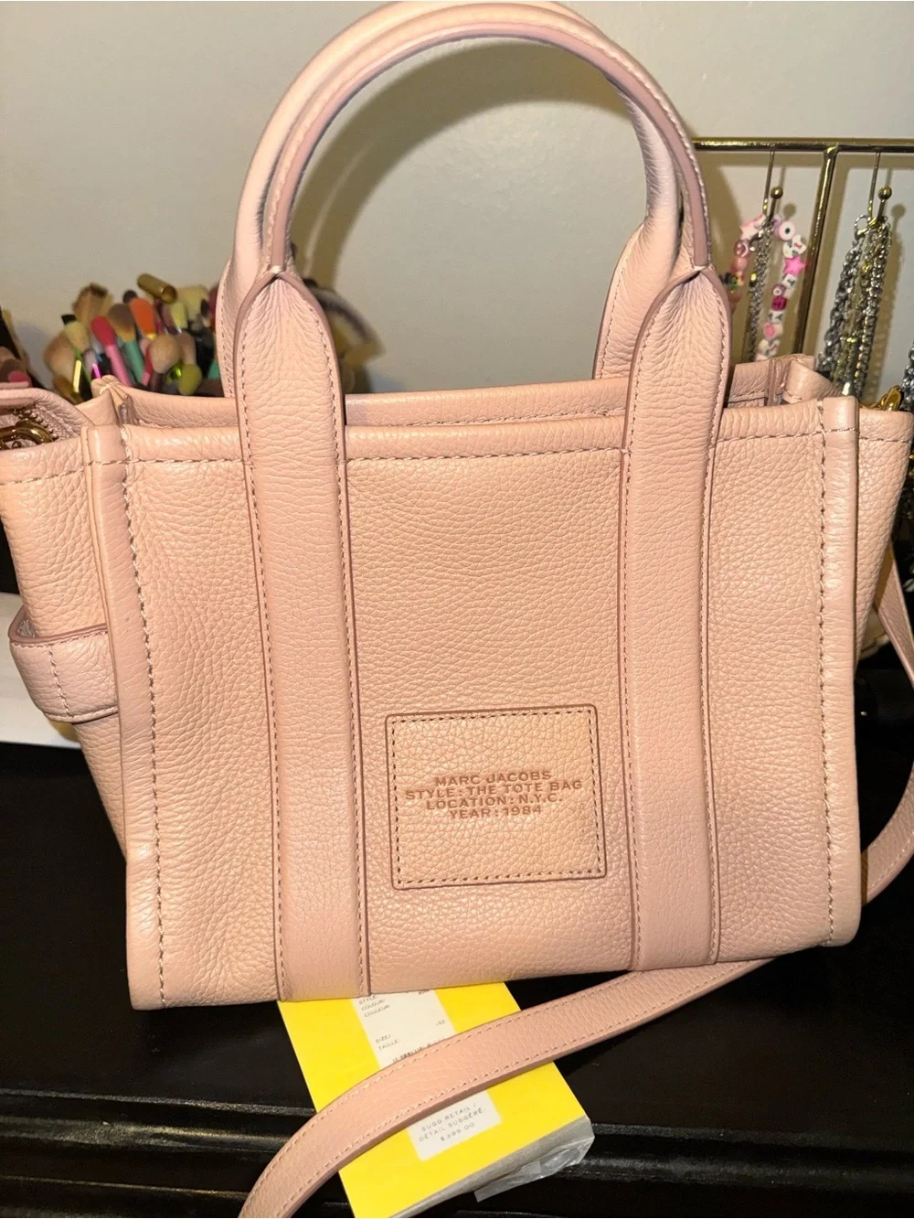 Marc Jacobs Pink The Tote Bag - Women's Leather Handbag